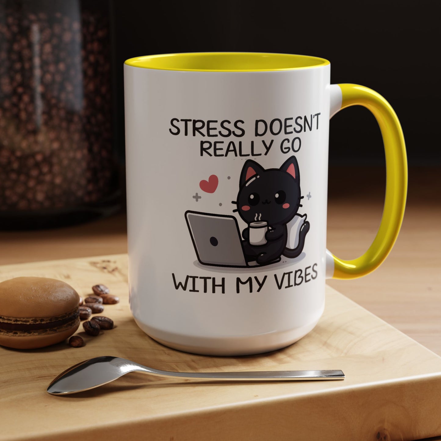 Animal Mug - Stress Doesn't Really Go