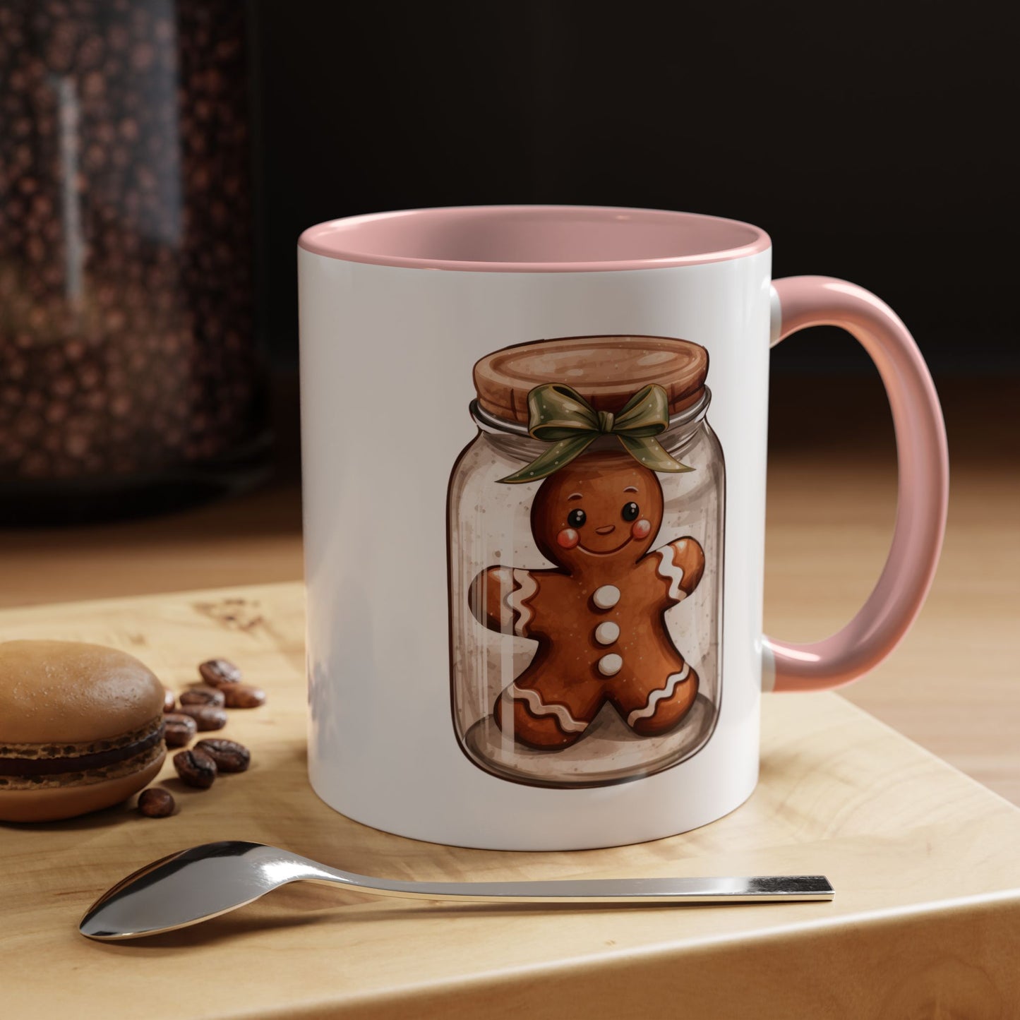 Christmas Mug - Gingerbread Man Jar