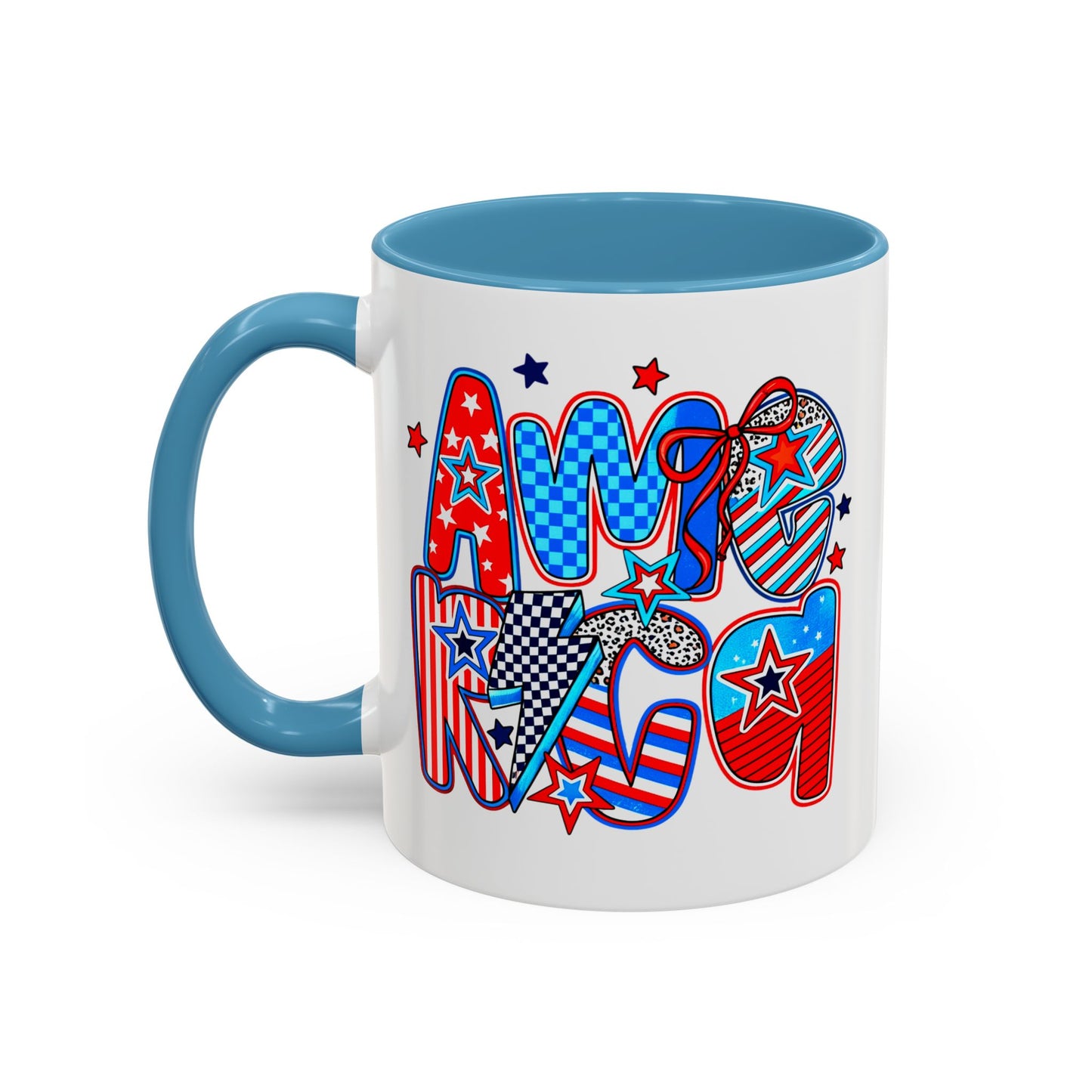 4th of July Mug - Retro America Coquette