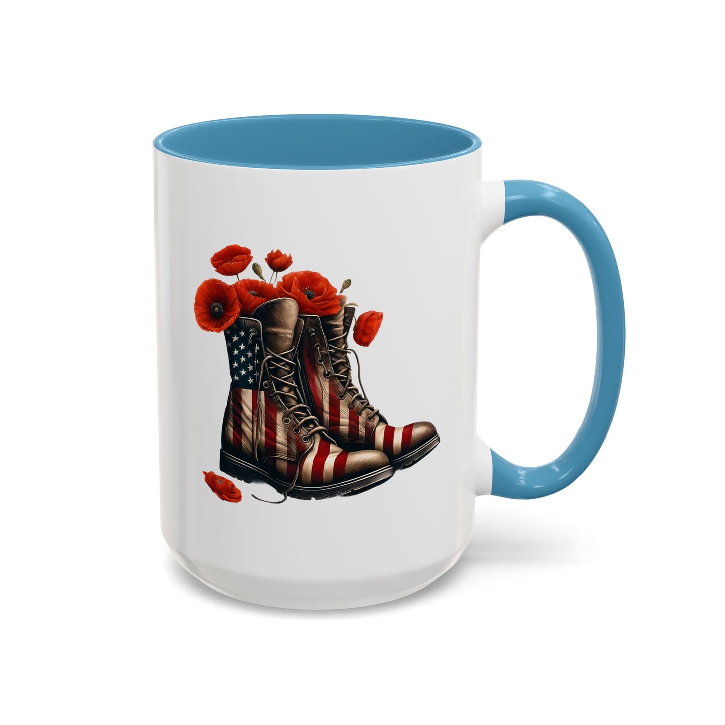 4th of July Mug - Fallen Soldier Boots