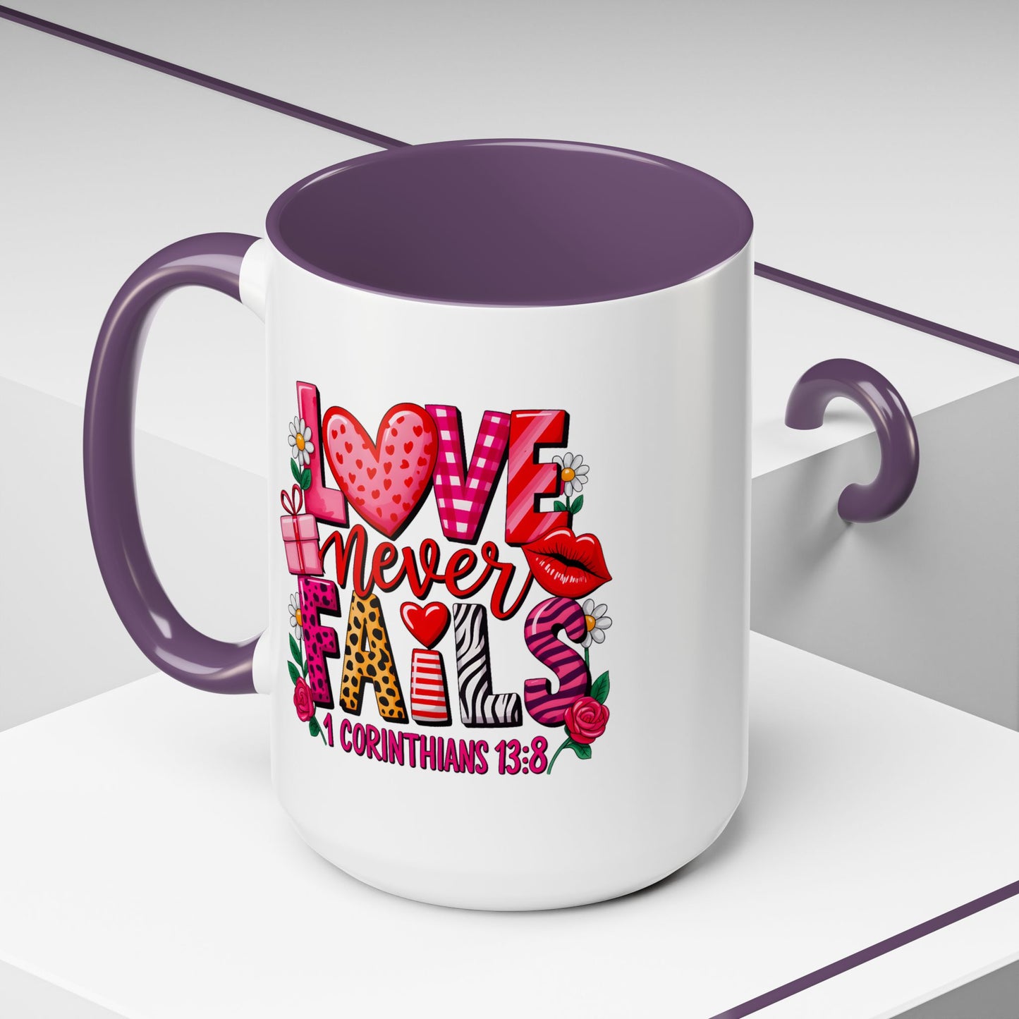 Anniversary Mug - Love Never Fails