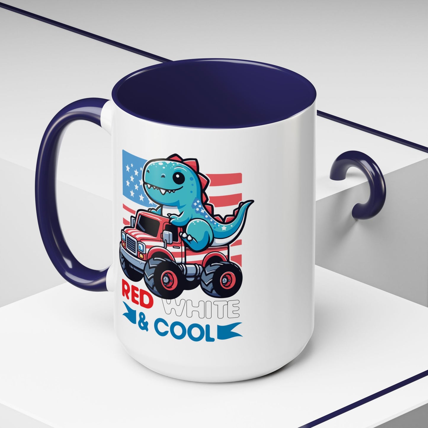 4th of July Mug - Red White & Cool
