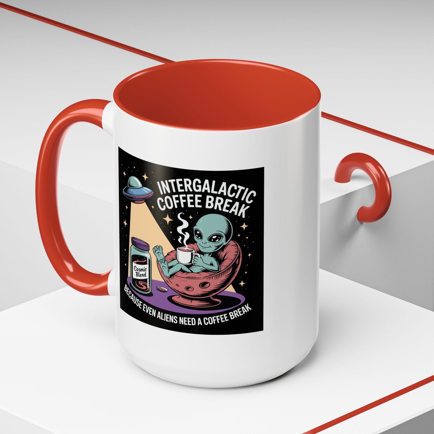 Alien Mug - Intergalactic Coffee Break