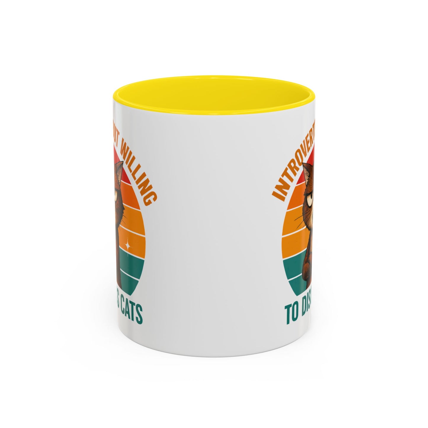 Animal Mug - Introverted But Willing To Discuss Cats