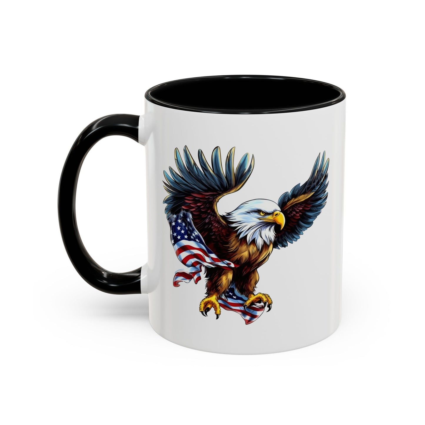 4th of July Mug - American Bald Eagle Flag 7