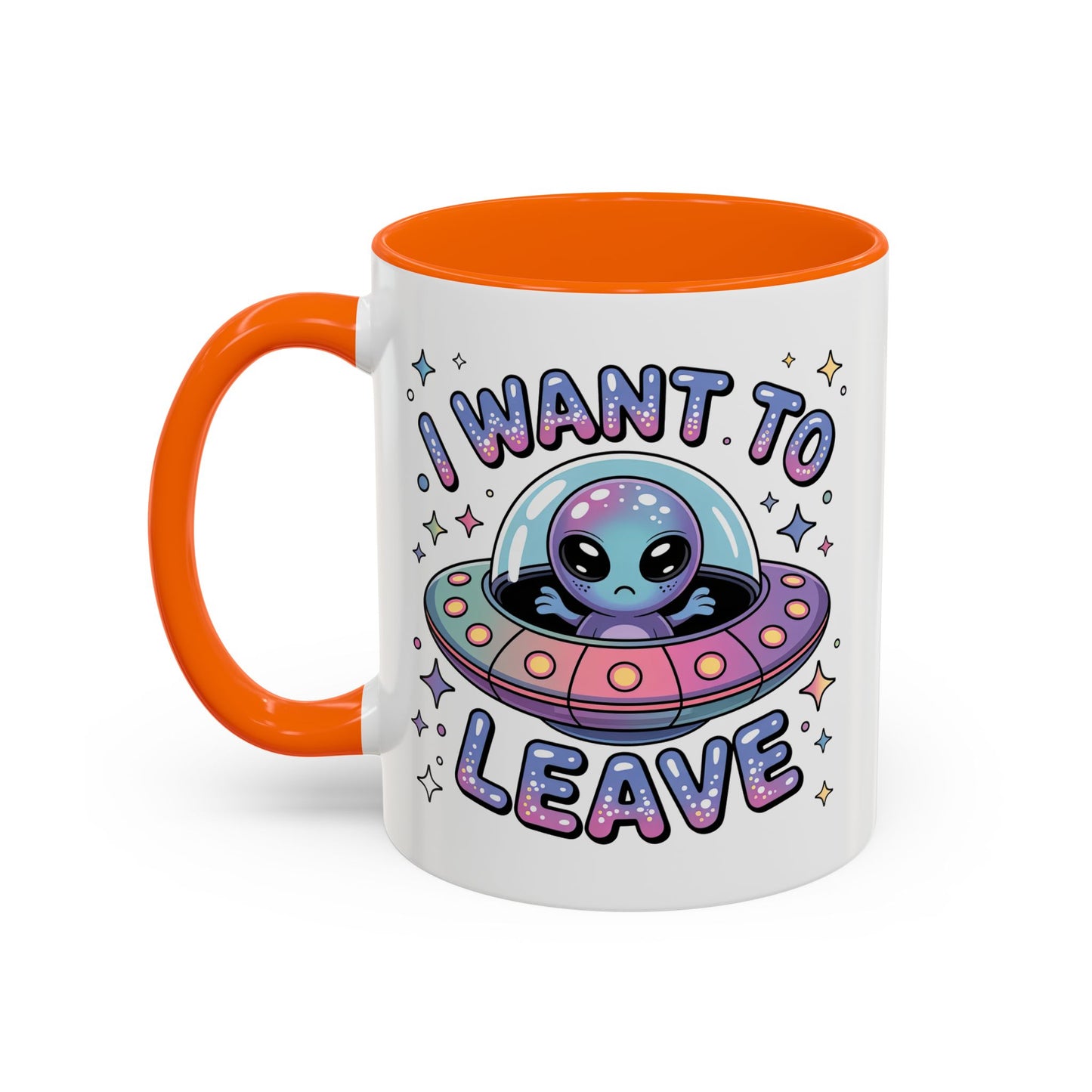 Alien Mug - I Want To Leave