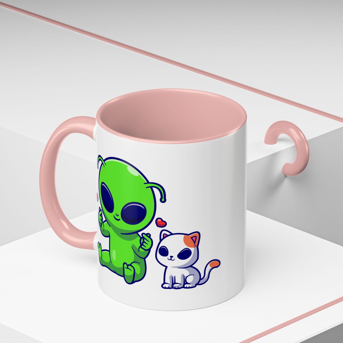 Alien Mug - Cute Alien Cat