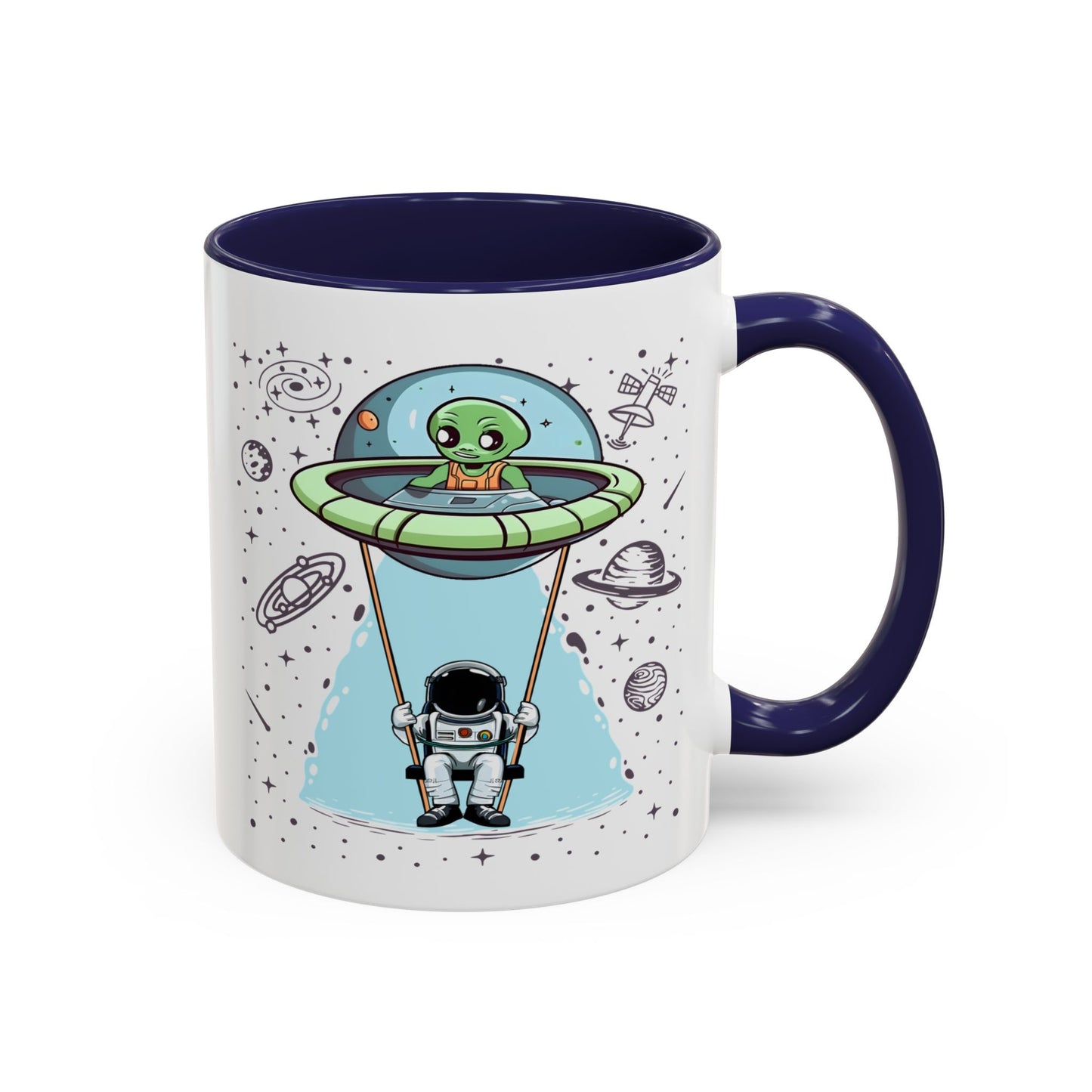 Alien Mug - Alien And Astronaut