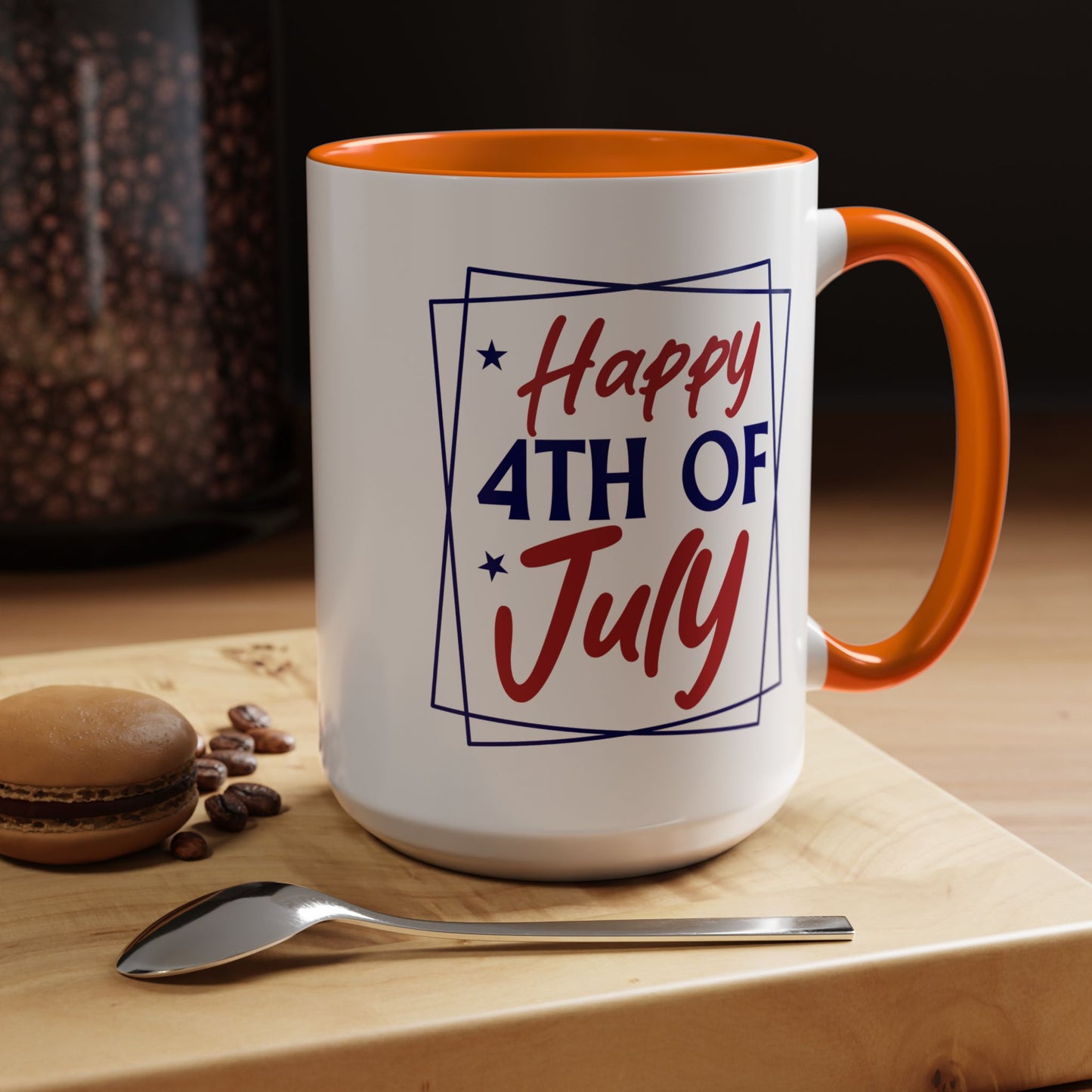 4th of July Mug - Happy Fourth of July Frames