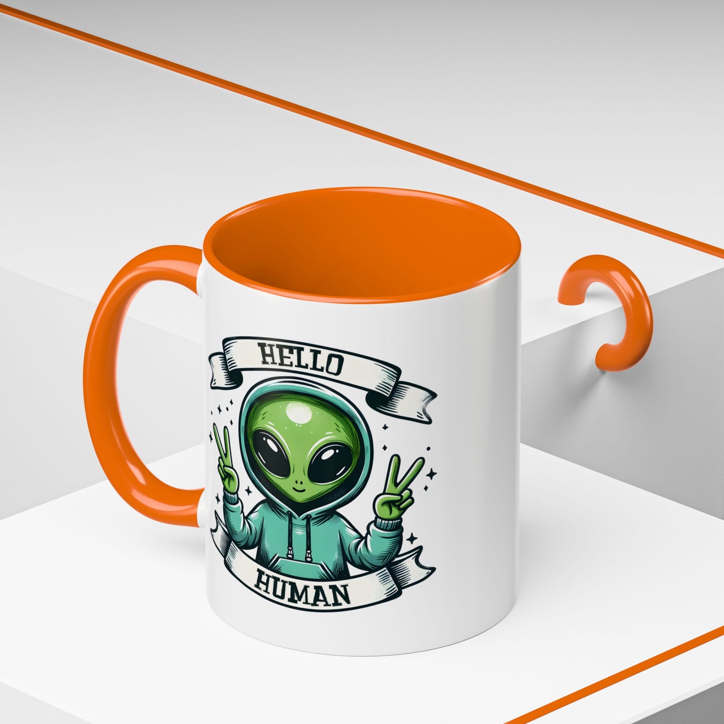Alien Mug - Hello Human