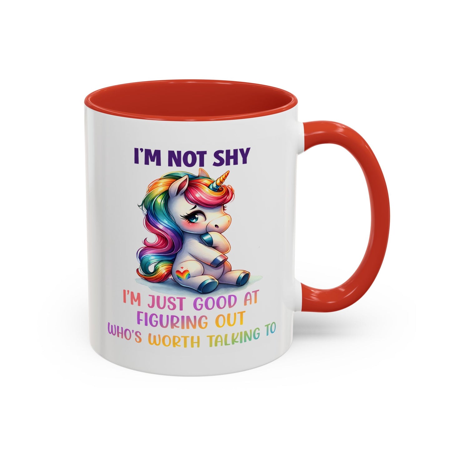 Humor Mug - I'm Not Shy