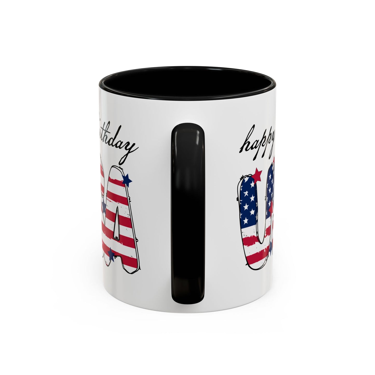 4th of July Mug - Happy Birthday USA