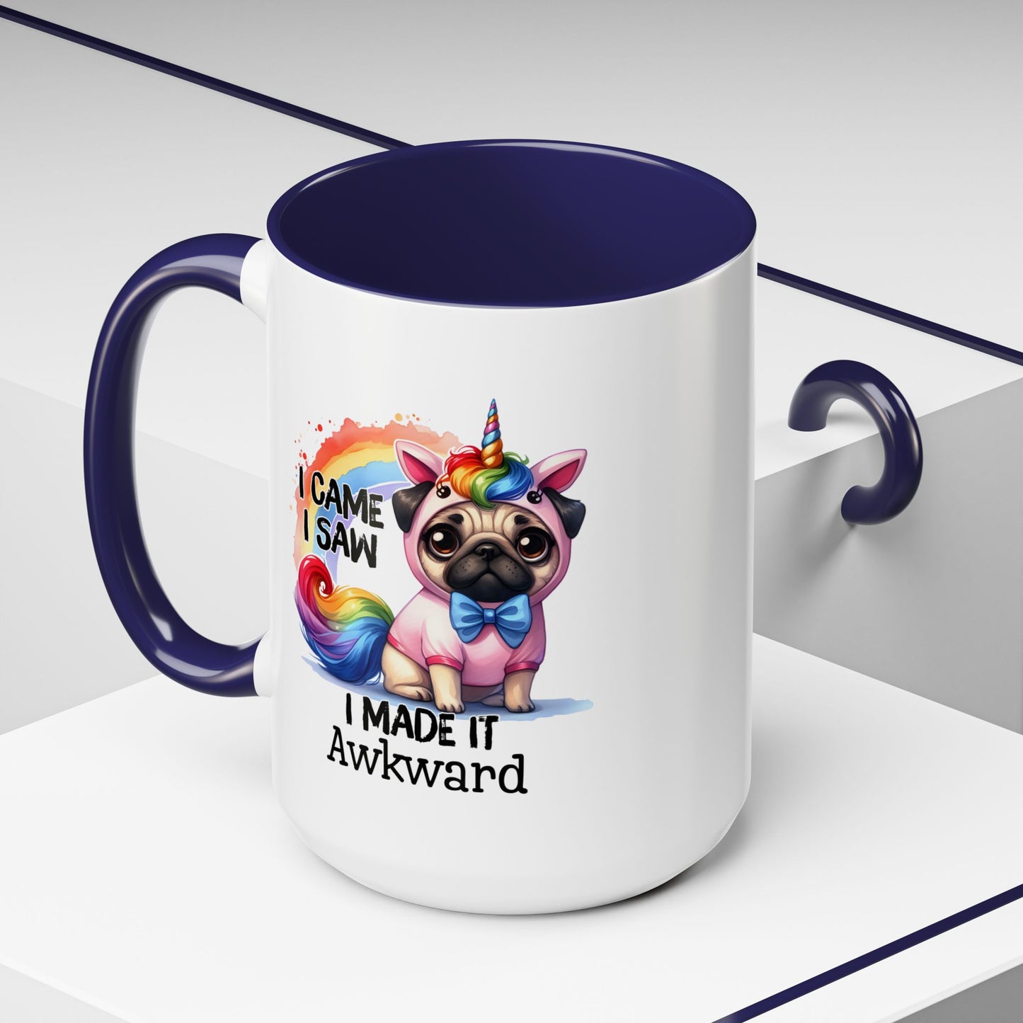 Humor Mug - I Cam I Saw I Made It Awkward
