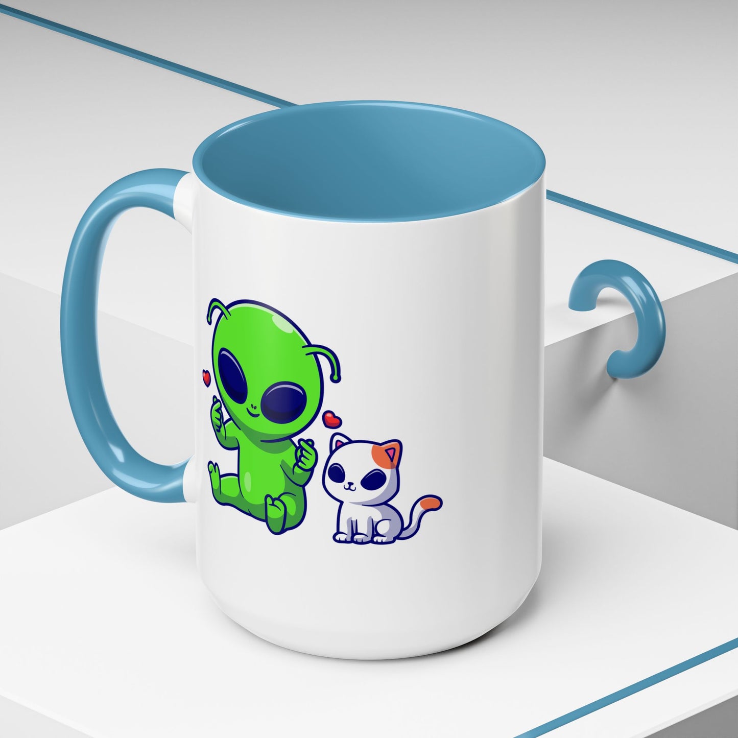 Alien Mug - Cute Alien Cat