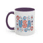 4th of July Mug - USA Preppy Floral