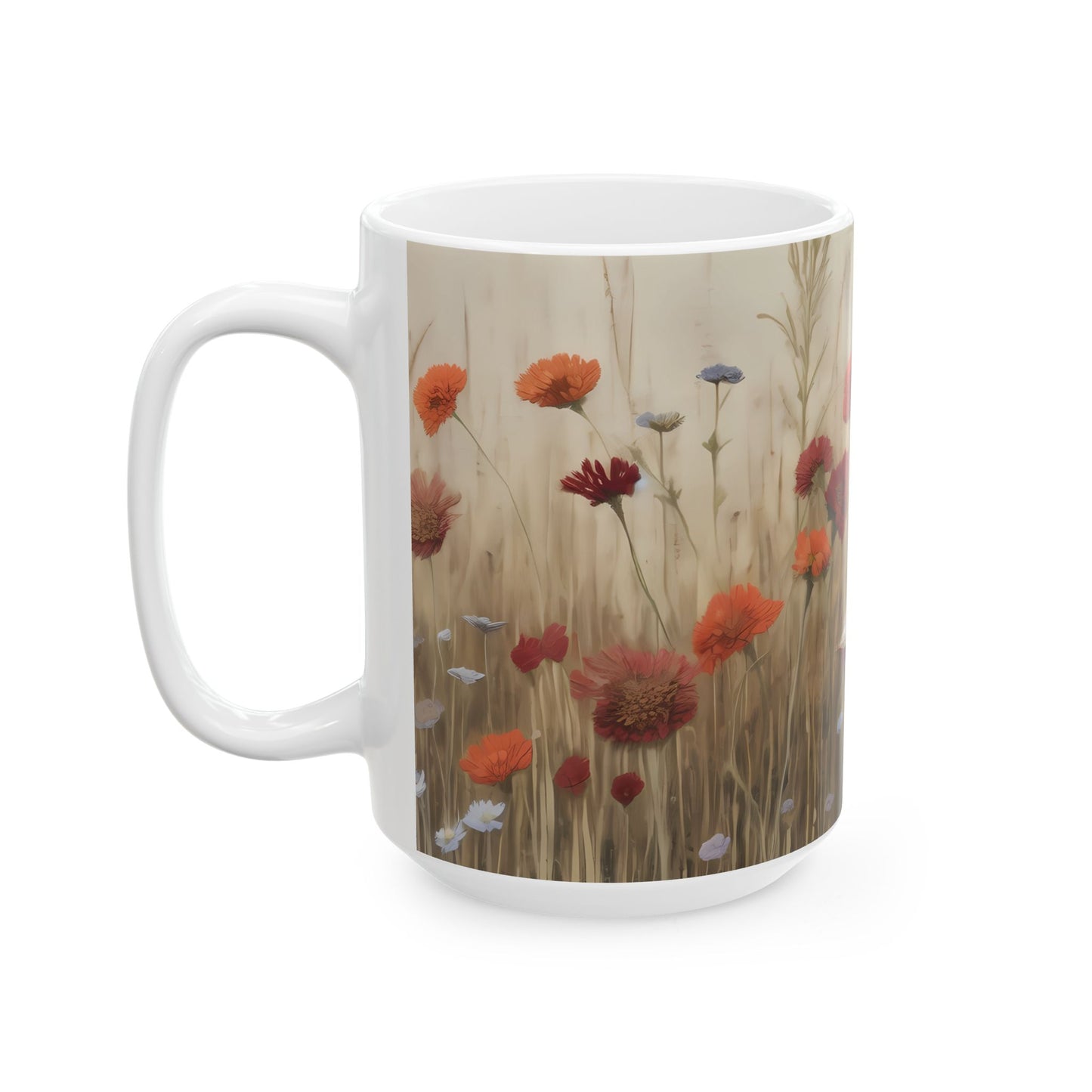 Artistic Mug - Felted Dog 3
