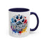 Animal Mug - Best Dog Dad Ever Paw
