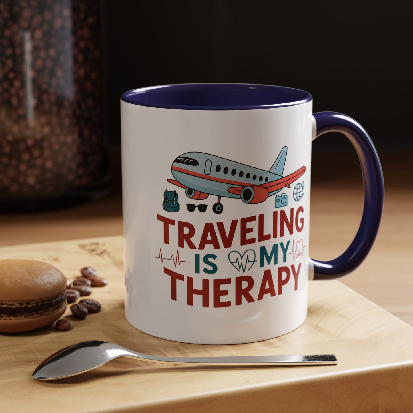Adventure Mug - Traveling Is My Therapy