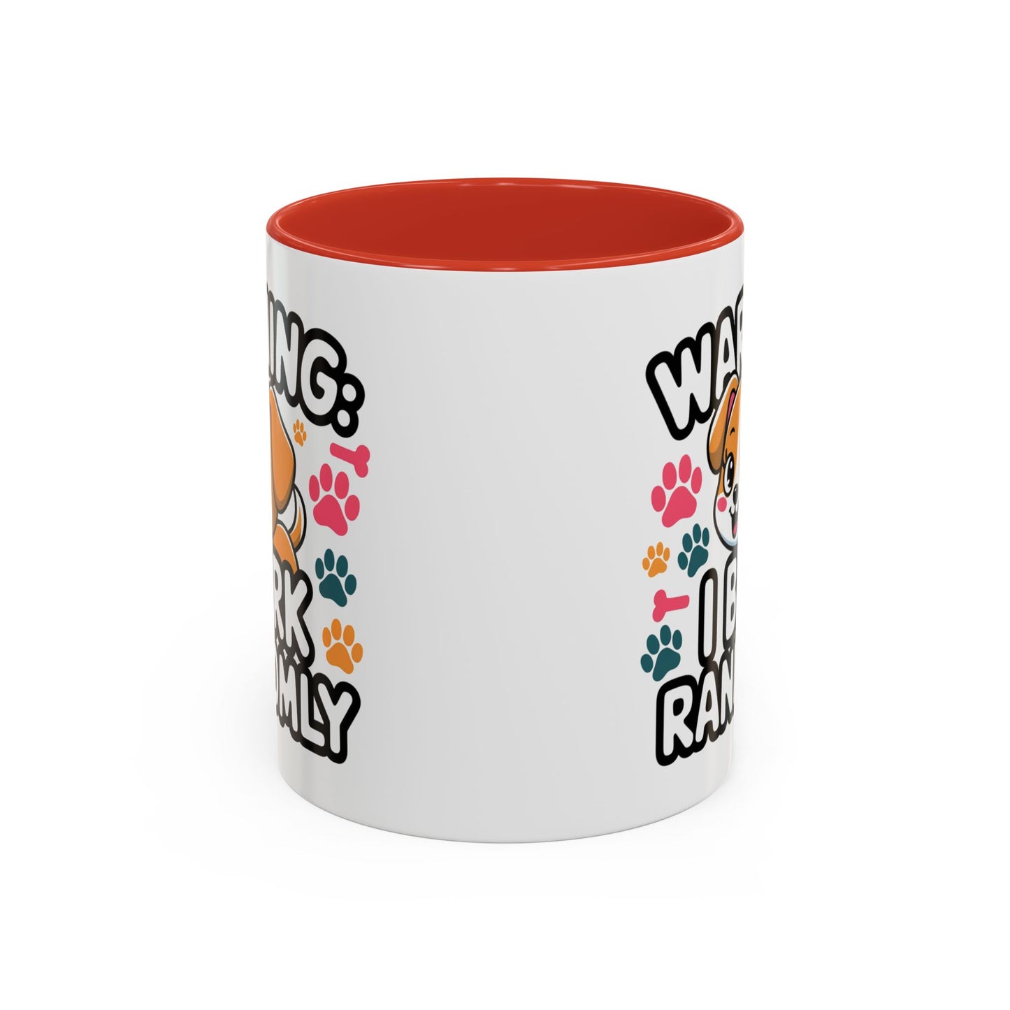 Animal Mug - Warning I Bark Randomly