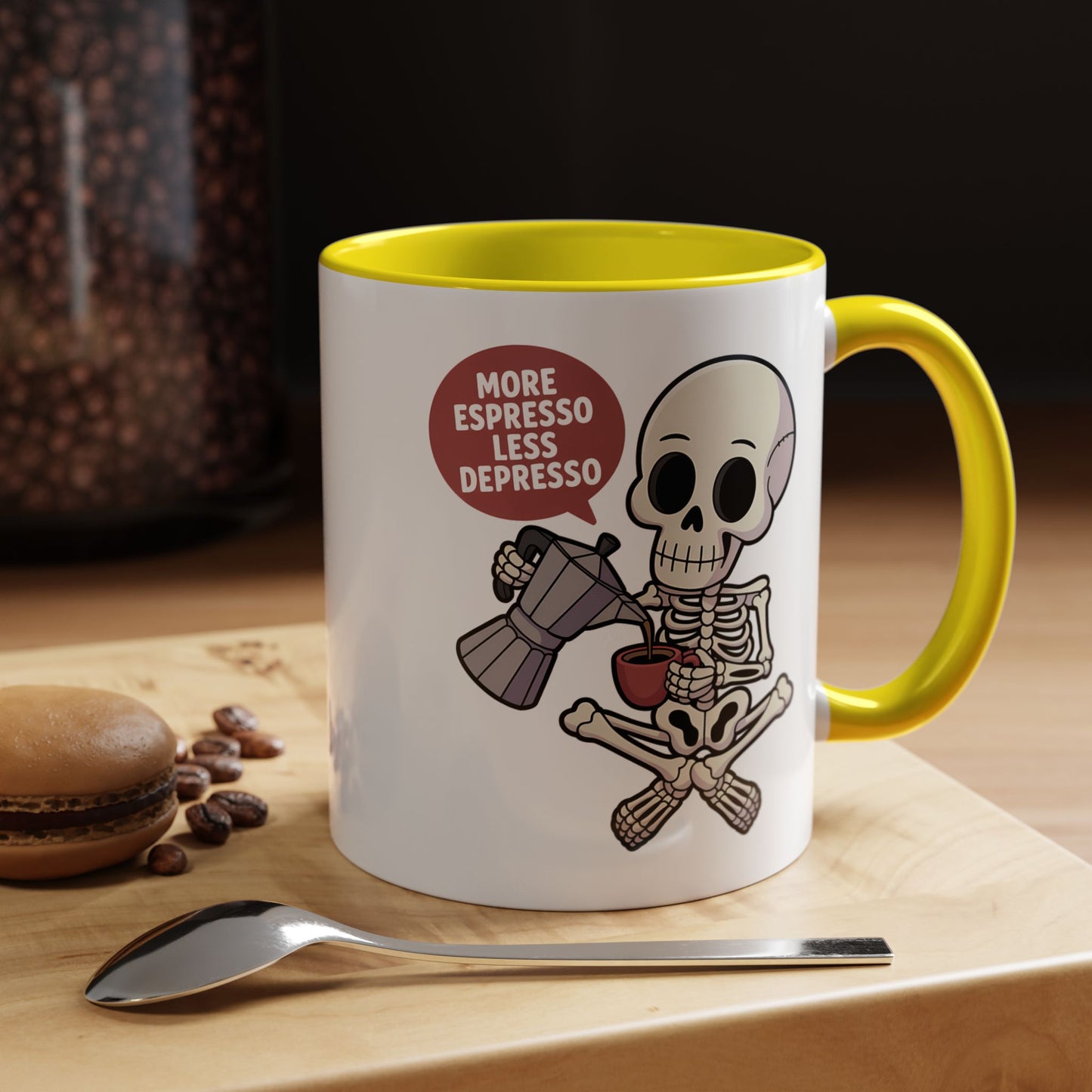 Halloween Mug - More Espresso Less Depresso