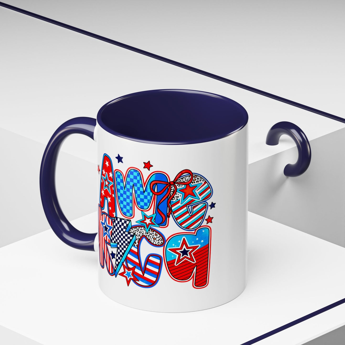 4th of July Mug - Retro America Coquette