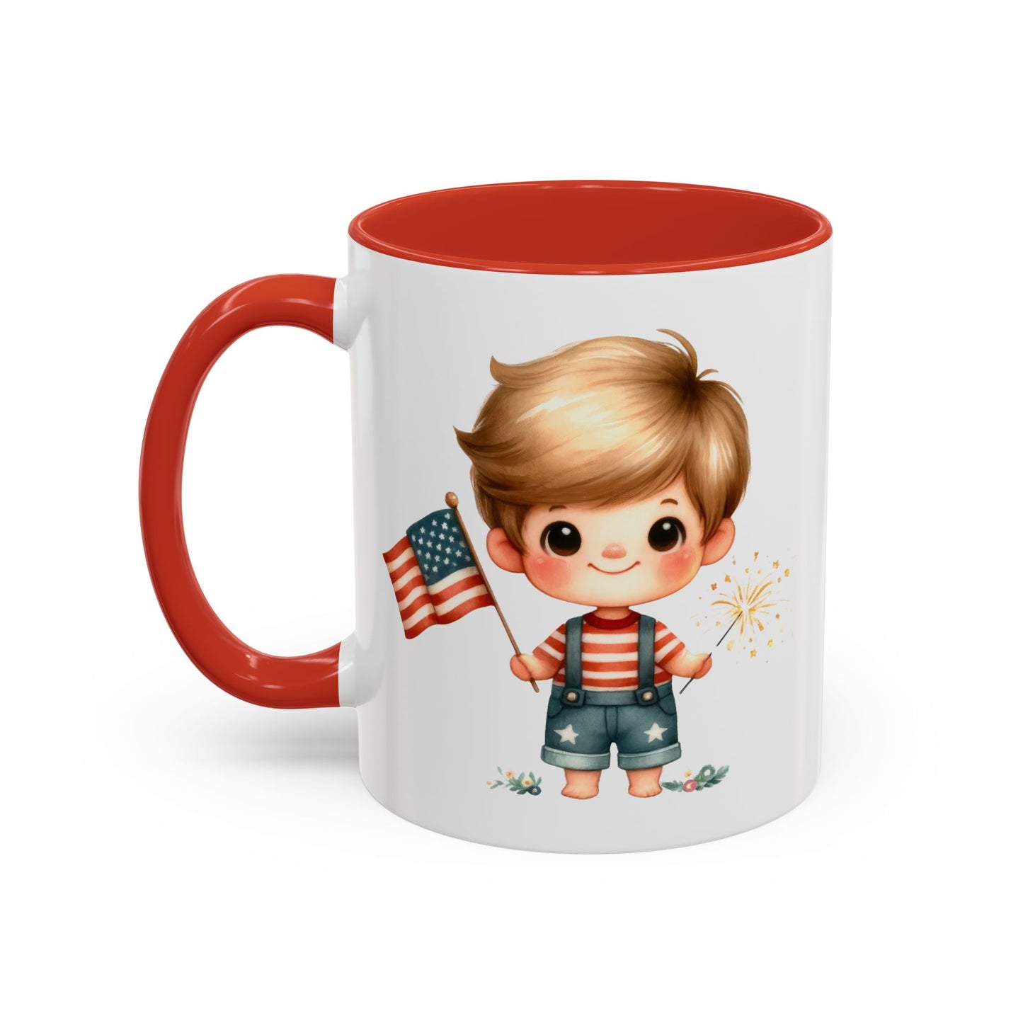 4th of July - American Boy Flag 2
