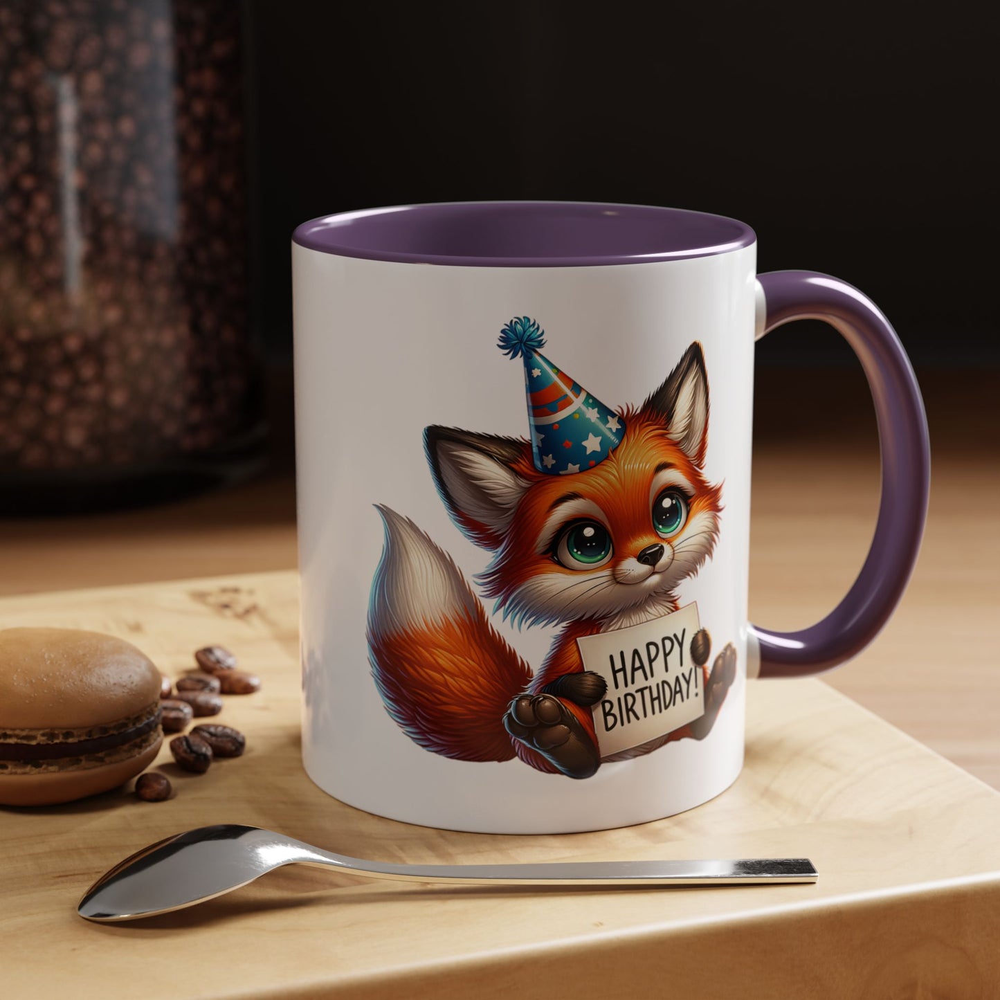 Birthday Mug - Fox Clipart