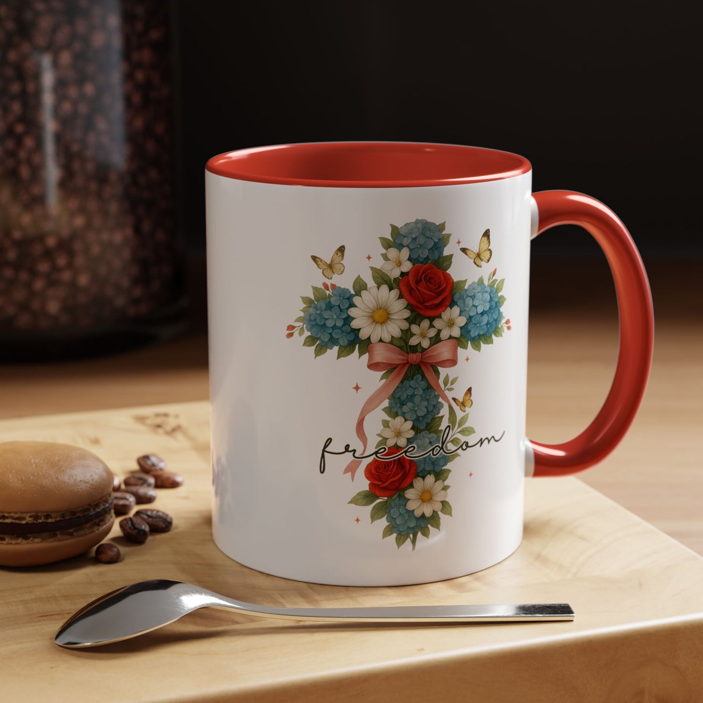 4th of July Mug - Freedom Cross