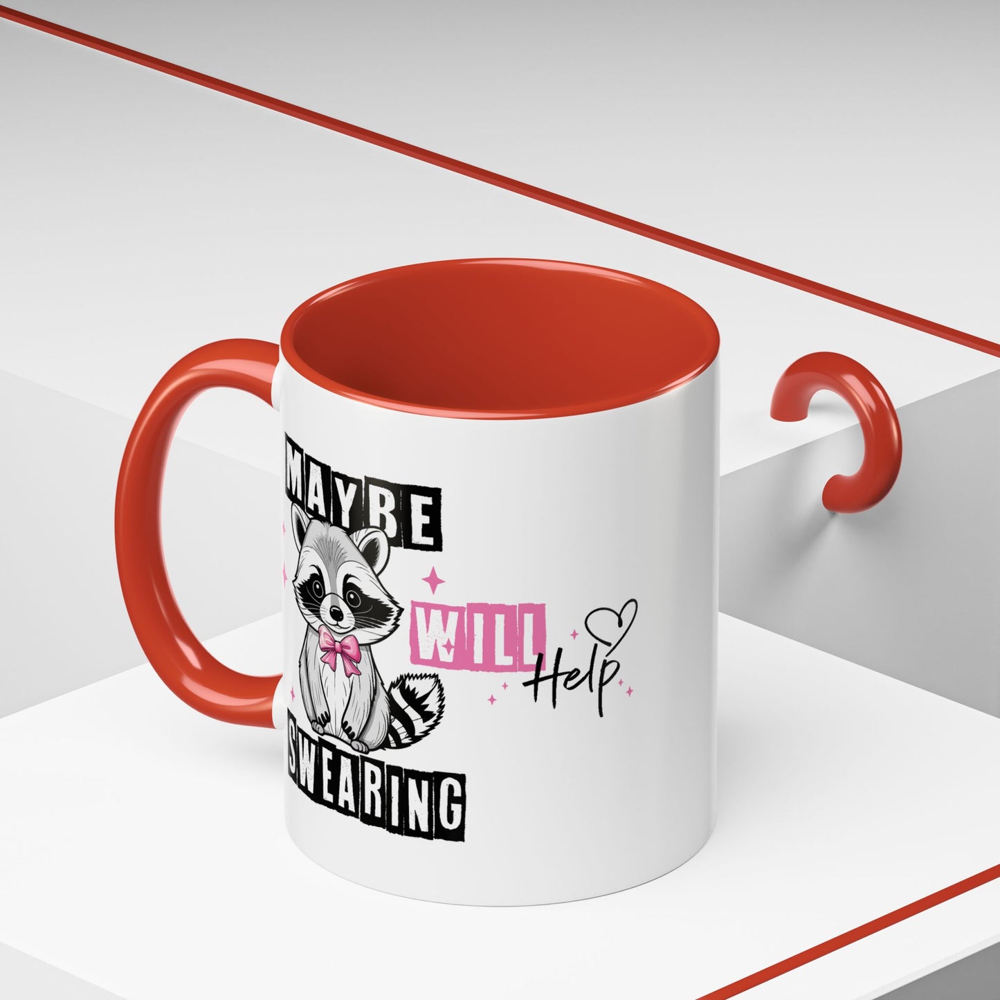 Humor Mug - Maybe Swearing Will Help