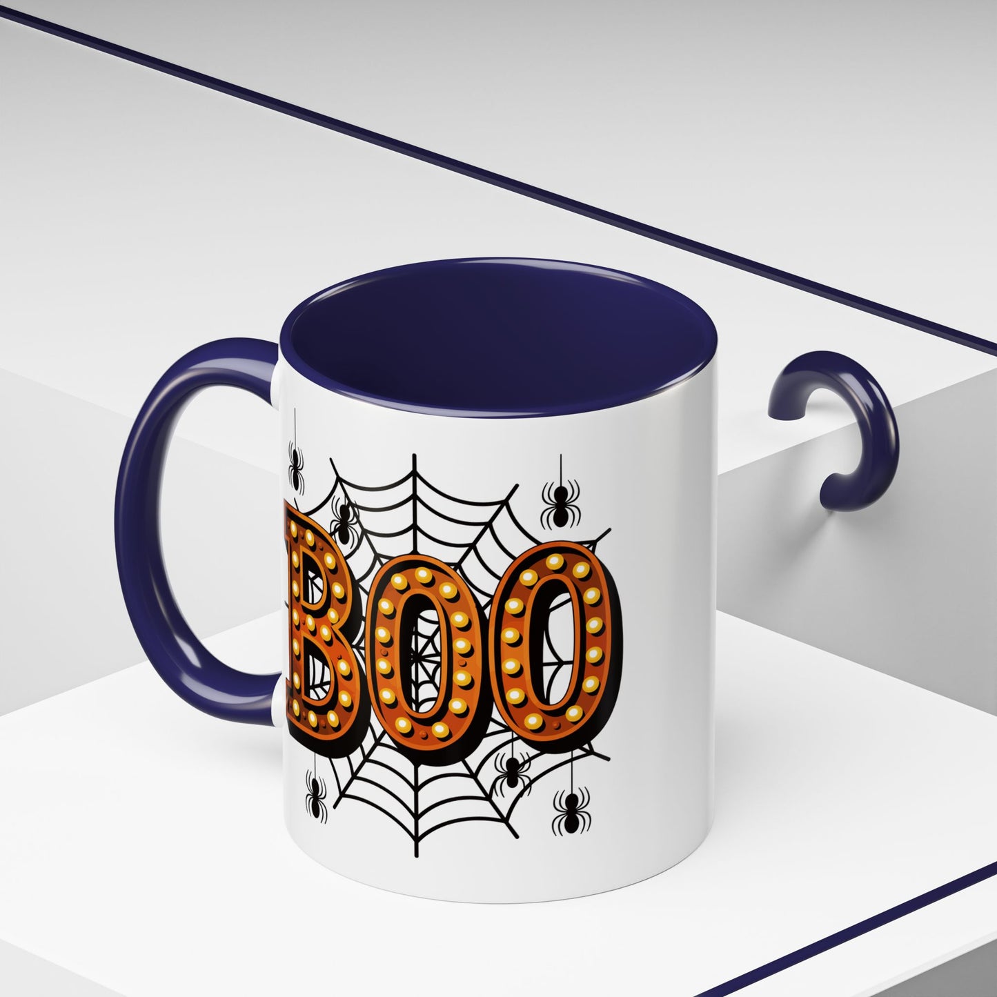 Halloween Mug - Boo Spider Web