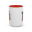 Wellness Mug - Good Vibes Only Graffiti Flowers