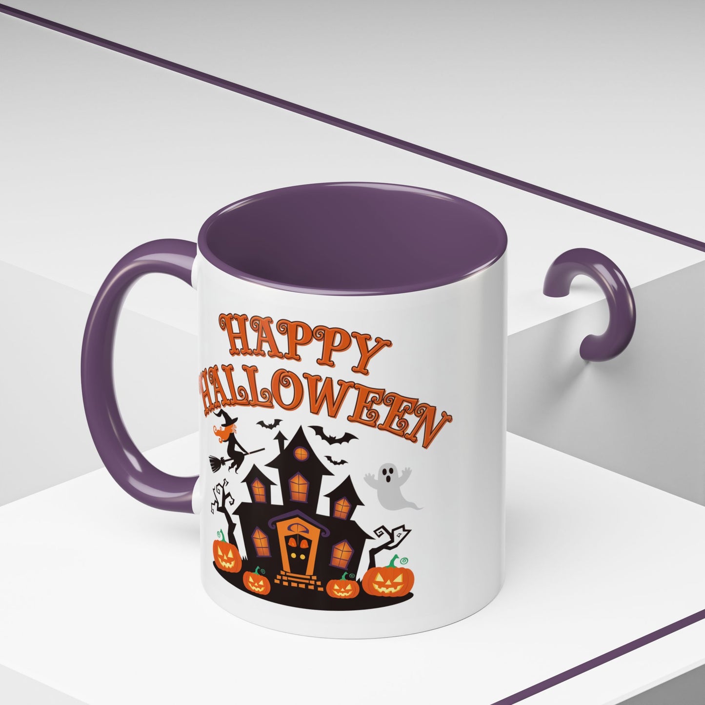 Halloween Mug - Happy Halloween Ghost House