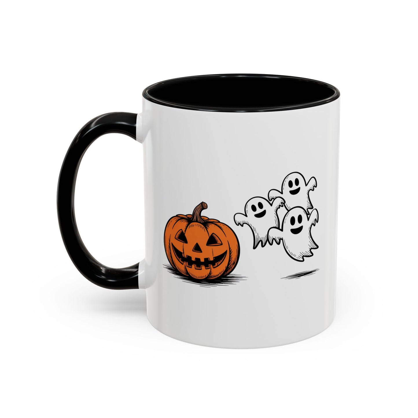 Halloween Mug - Pumpkin & Ghosts