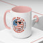 4th of July Mug - Kiss Me I'm American