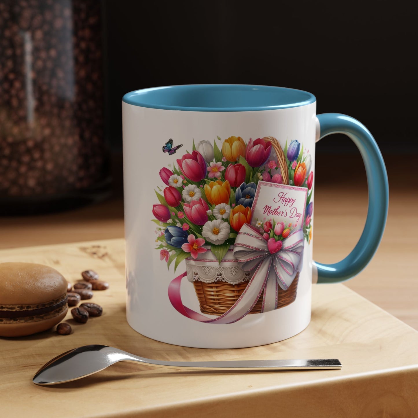 Mother's Day Mug - Happy Mother's Day Bouquet