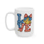 4th of July Mug - Patriotic Love Softball
