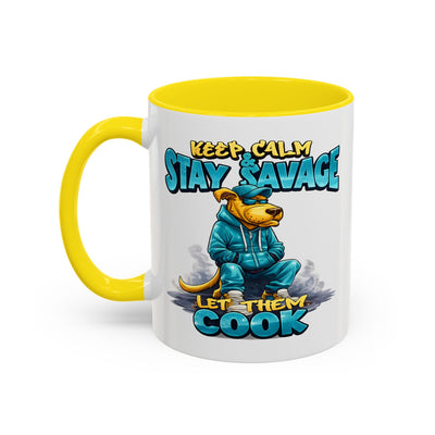 Wellness Mug - Keep Calm And Stay Savage
