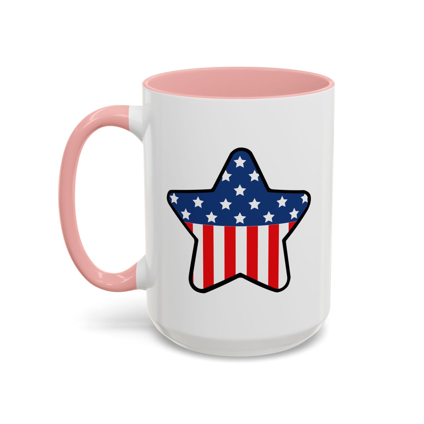 4th of July Mug - Star American Flag 2