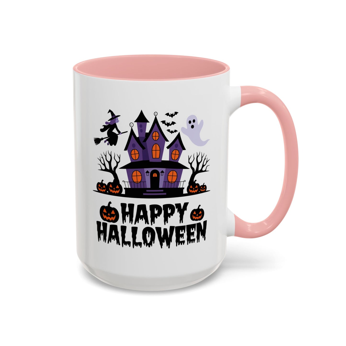 Halloween Mug - Happy Halloween Purple House