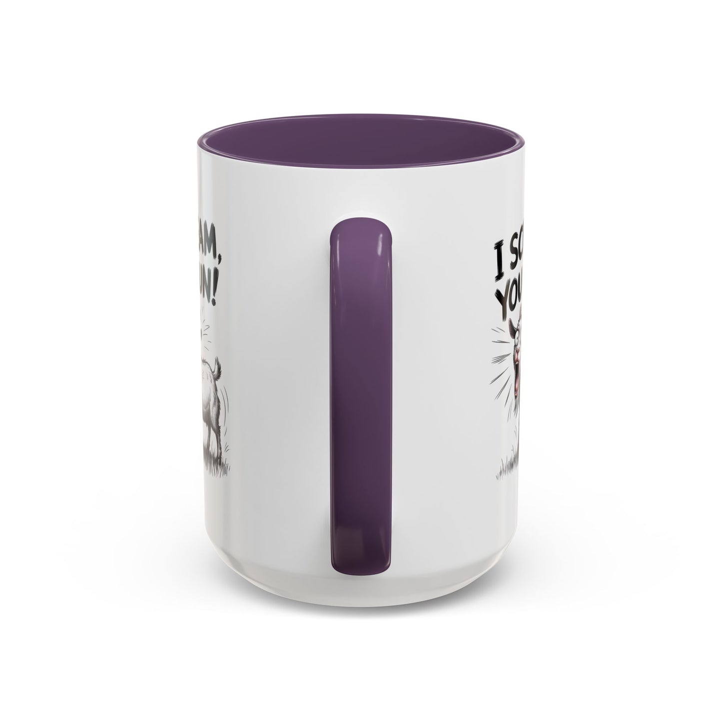 Humor Mug - I Scream, You Run