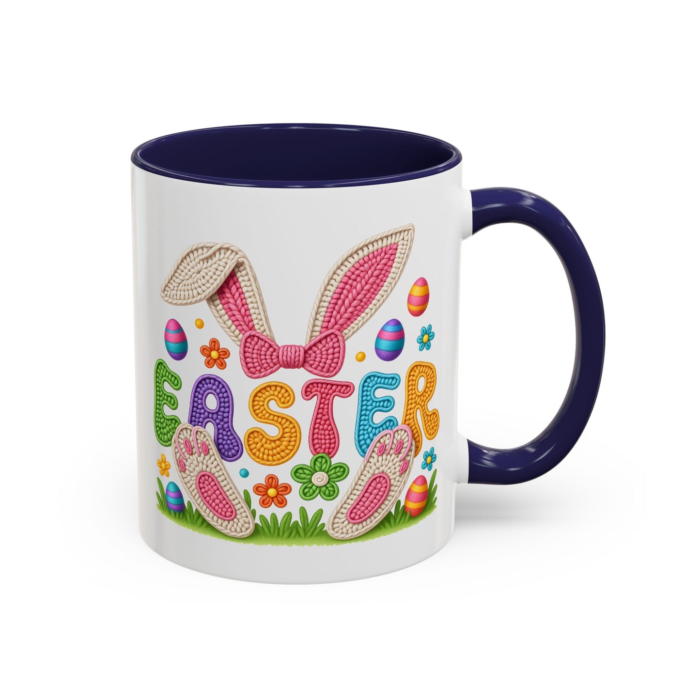 Easter Mug - Yarn Easter Bunny
