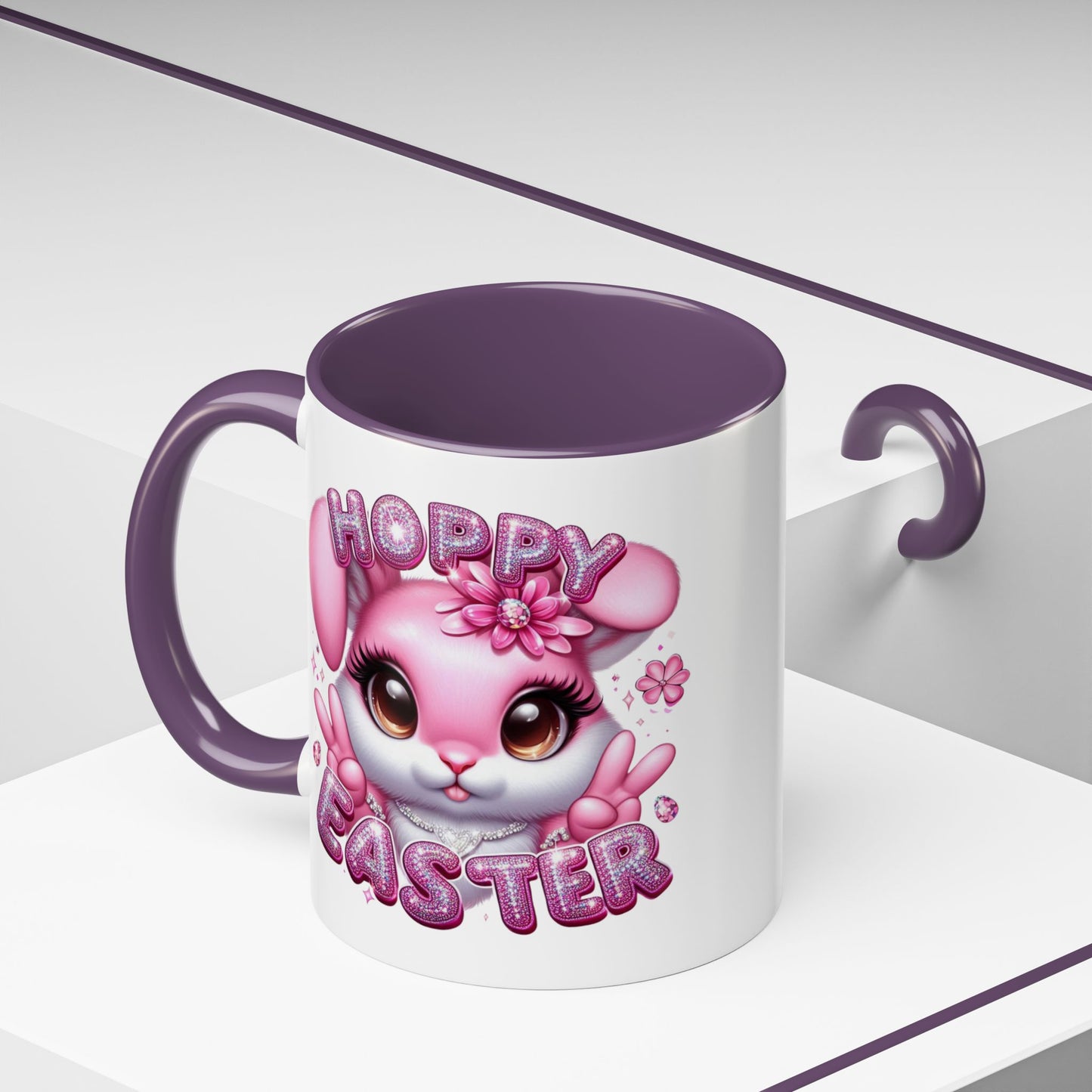 Easter Mug - Rhinestone Bunny