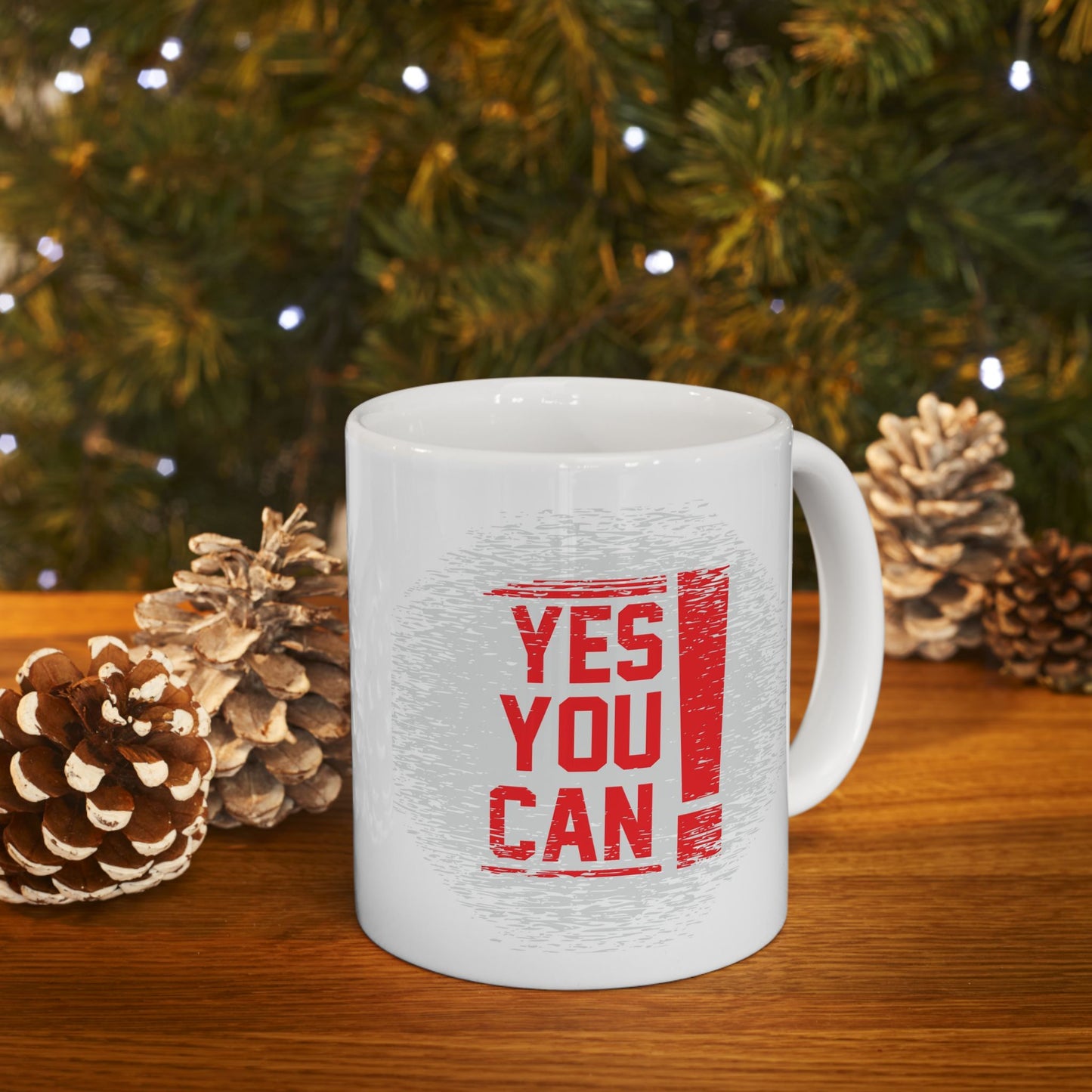 Motivation Mug - Yes You Can Exclamation