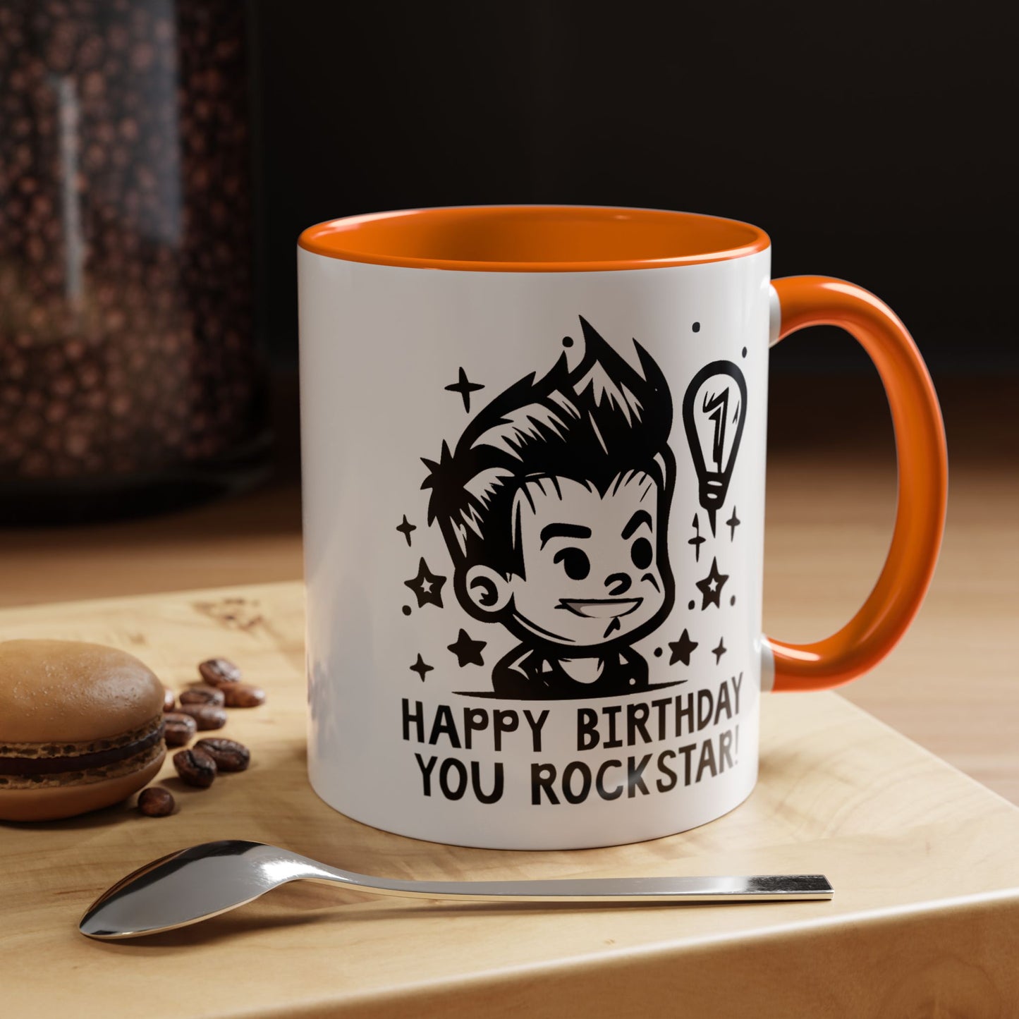 Birthday Mug - You Rockstar!