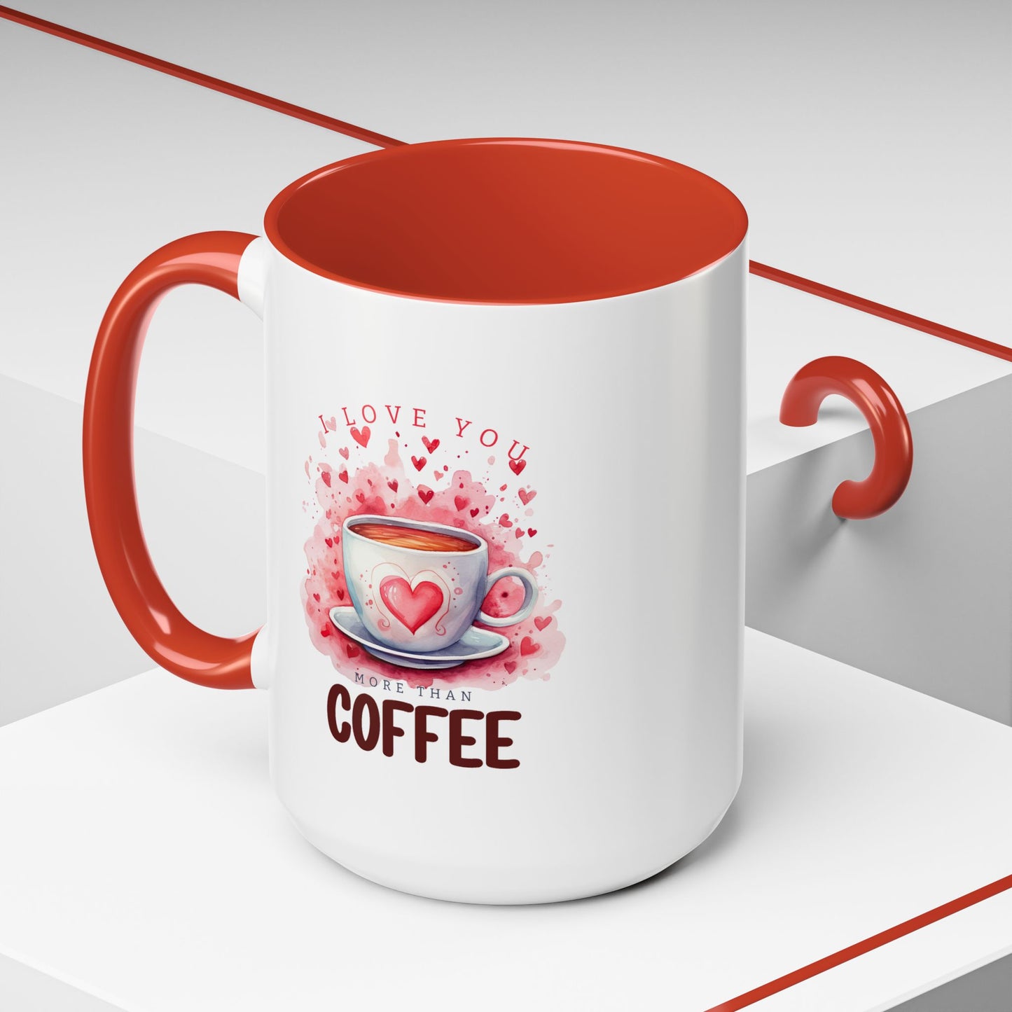 Valentine's Day Mug - I Love You Coffee