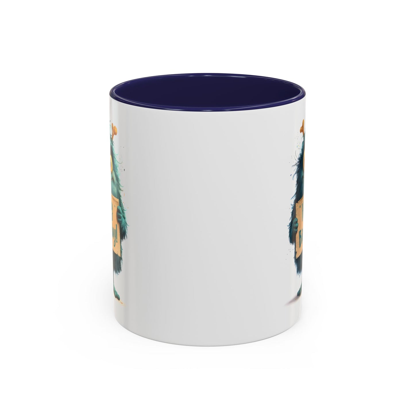 Birthday Mug - Birthday Sign Monster