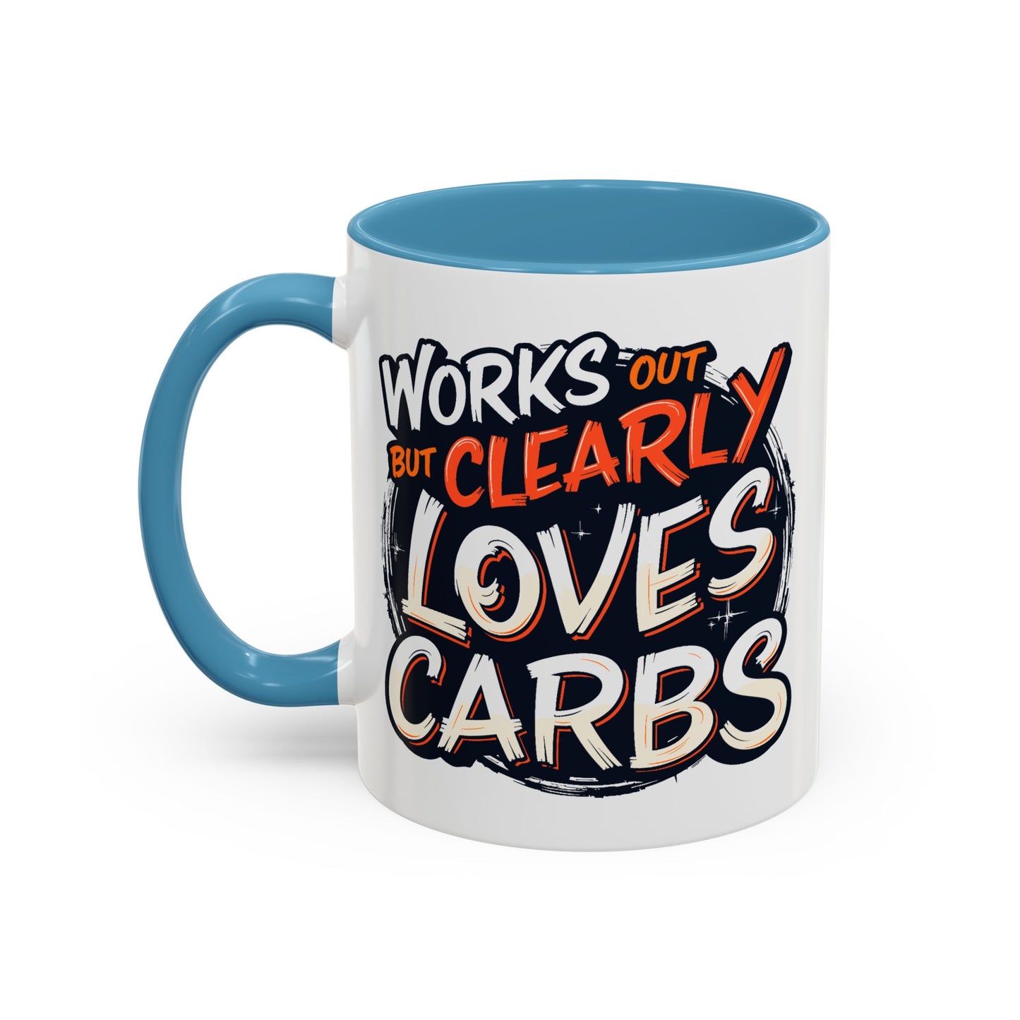 Adult Mug - Works Out But