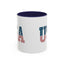 4th of July Mug - USA American Flag