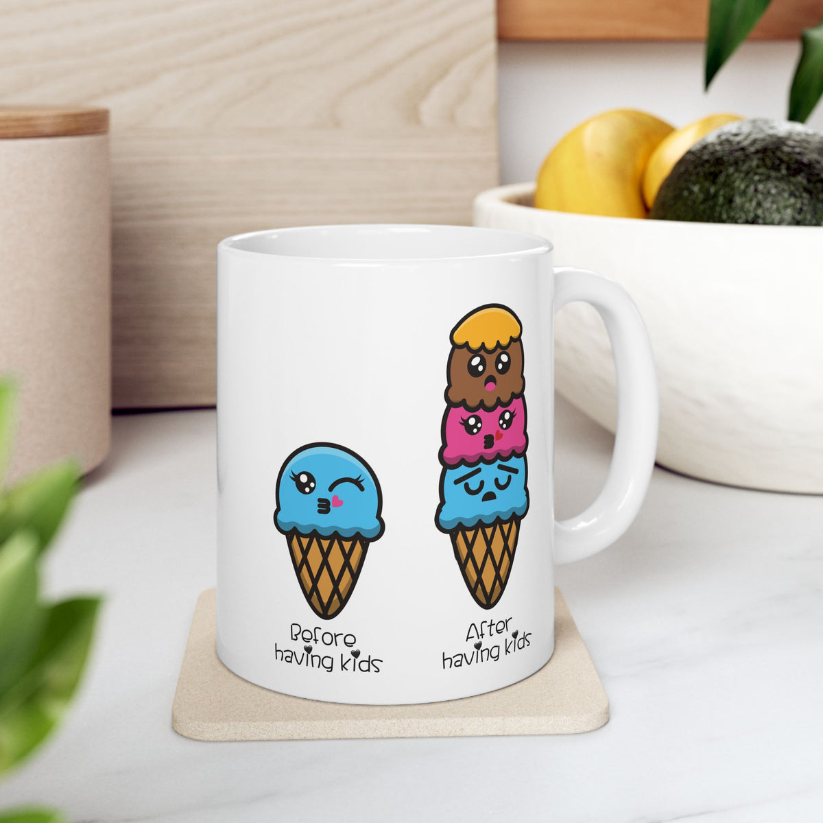 Humor Mug - Before Having Kids After Having Kids