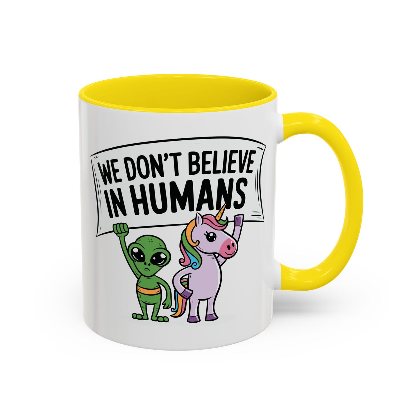 Alien Mug - We Don't Believe